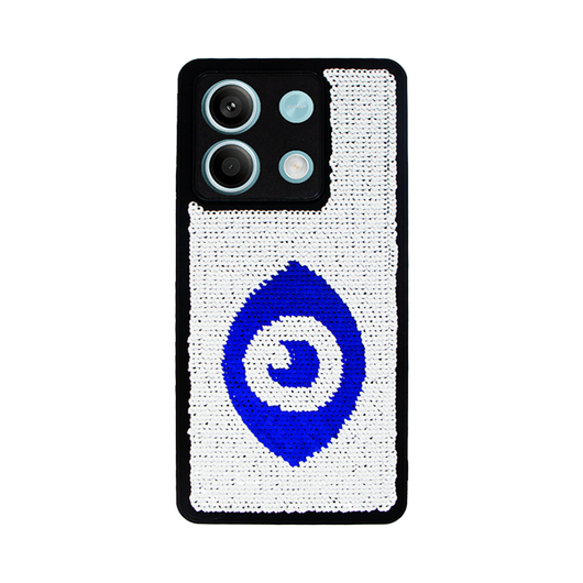 Vivid Sequin Case Redmi Note 13 5G Silver/Blue 5213015673557