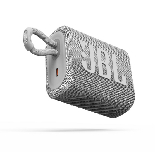 JBL Bluetooth Speaker GO3 Waterproof White