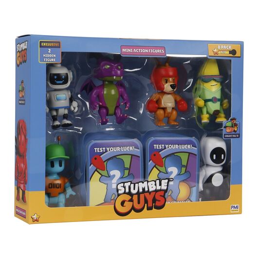 STUMBLE GUYS S2 MINI ACTION FIGURES - 8 PACK DELUXE BOX VER.B