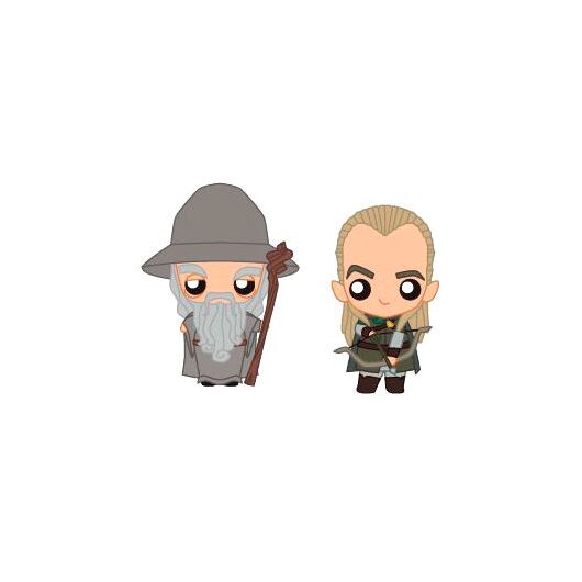 The Lord of the Rings Gandalf & Legolas set 2 Pokis figures 8435450233067