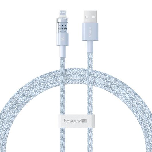 Baseus Gem USB to IP 2.4A fast charging cable 1 m Blue