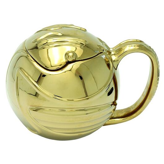 Tazza 3D Harry Potter Boccino D'oro con Coperchio