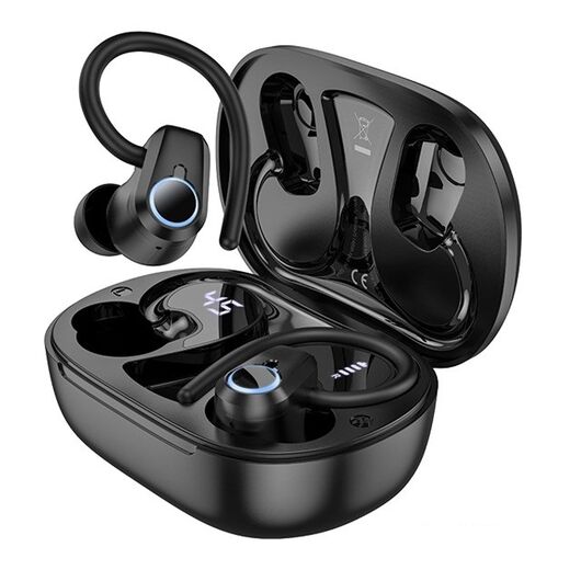 Hoco EQ8 Pure Joy Headset Wireless In-Ear Calls/Music Bluetooth Black