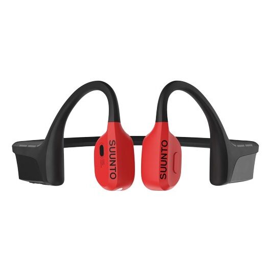 Suunto WING Headset Wireless Ear-hook Sports Bluetooth Black, Red