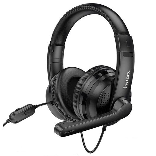 Hoco W103 Magic Tour Gaming Headset Jack Cable 3.5 In-Ear Black