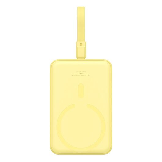 Baseus P10022109Y23-00 Lithium polymer (LiPo) power bank 10000 mAh Wireless charging Yellow