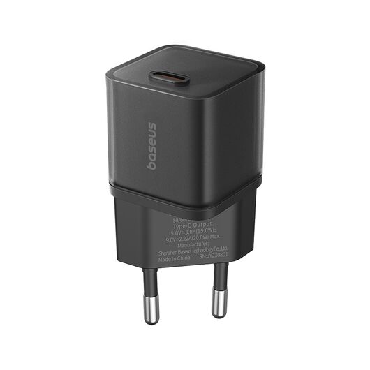 Baseus GAN5S P10162503113-00 Mains Charger 20 W Black