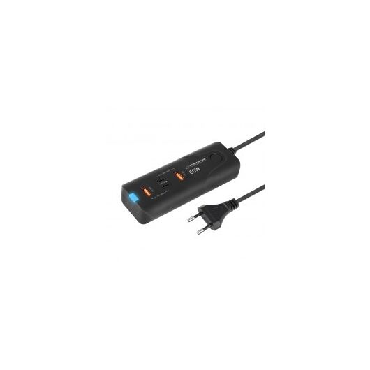 Esperanza EZC109 mobile device charger Universal Black AC Fast charging Indoor