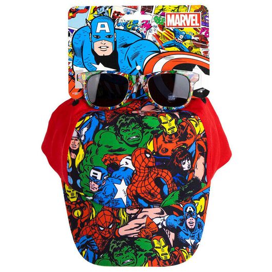 Marvel Avengers set cap + sunglasses 18445484470373