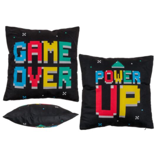 Cuscino Retro Game Power Up & Game Over 32/2116