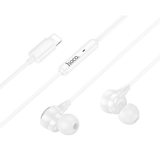 Hoco M116 Benevolent Wired Headset White