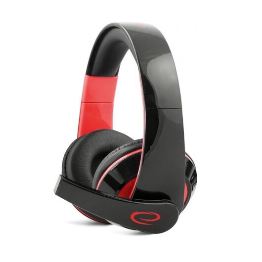 Esperanza EGH300R Headset Wired Head-band Gaming Black, Red