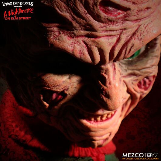 English A Nightmare on ELM Street Freddy Krueger Talking doll 25cm 696198994001