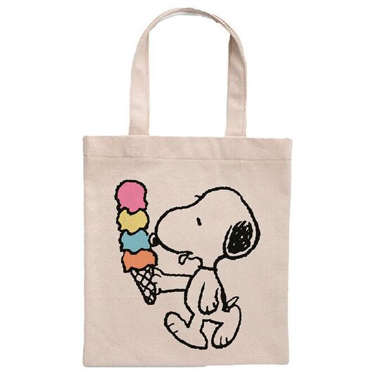 Peanuts Snoopy Ice Cream shopping bag 3609088302821