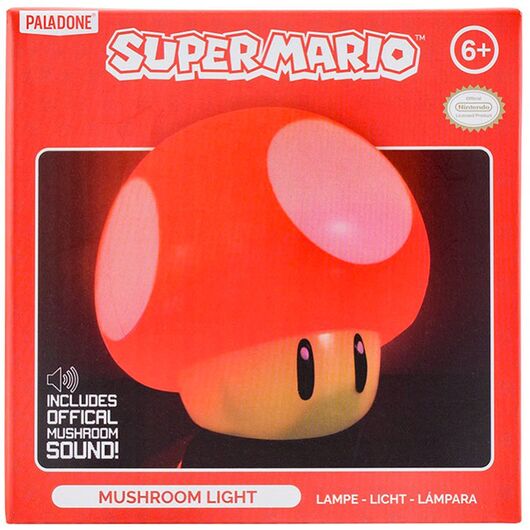 Paladone - Super Mario: Mushroom V4 Lamp
