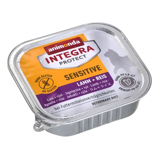 ANIMONDA Integra Protect Sensitive Lamb with rice - wet cat food - 100g