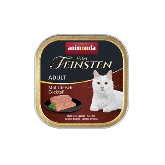ANIMONDA Vom Feinsten Adult Meat mix - wet cat food - 100g