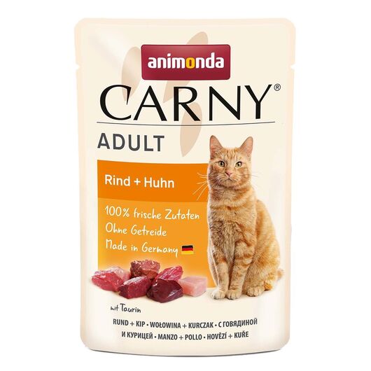 ANIMONDA Carny Adult Beef and chicken - wet cat food - 85g