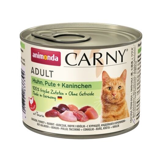 ANIMONDA Carny Adult Chicken, turkey, rabbit - wet cat food - 200g