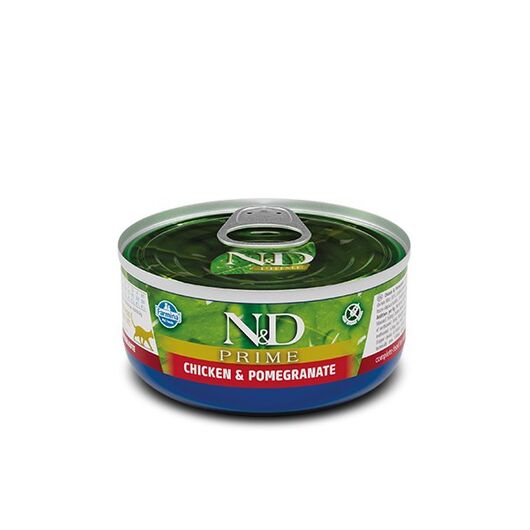 FARMINA N&D Prime Chicken & Pomegranate Adult – wet food for adult cats – 70 g