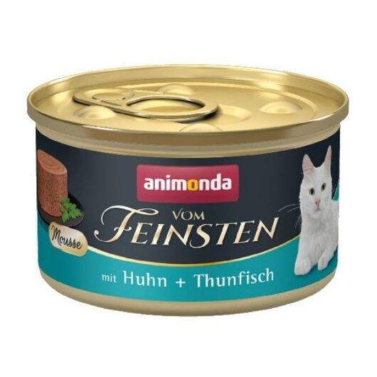 ANIMONDA Vom Feinsten Mousse Chicken and Tuna - wet cat food - 85 g