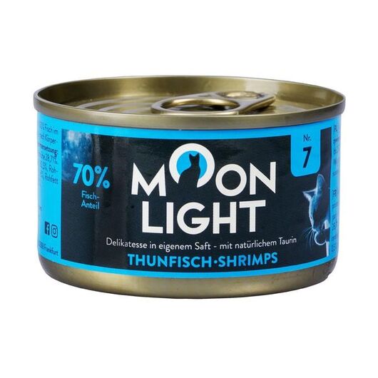 MOONLIGHT Dinner Nr 7 Tuna and shrimps - wet cat food - 80g