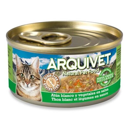 ARQUIVET White tuna with vegetables - wet cat food - 80g