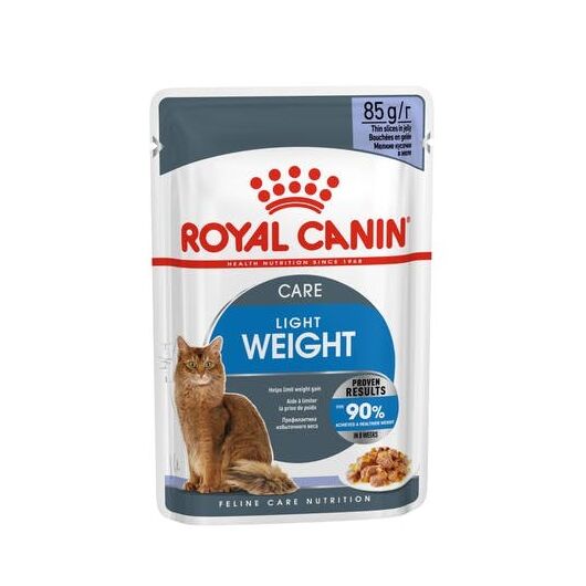 ROYAL CANIN FCN Light Weight Care in jelly - wet food for adult cats - 12x85g