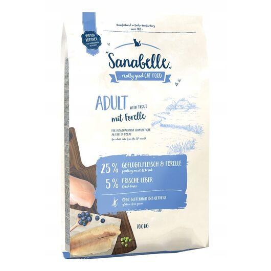 BOSCH Sanabelle Adult Trout - dry cat food - 10kg