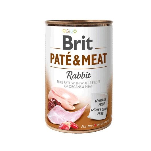 BRIT Paté & Meat with rabbit - 400g