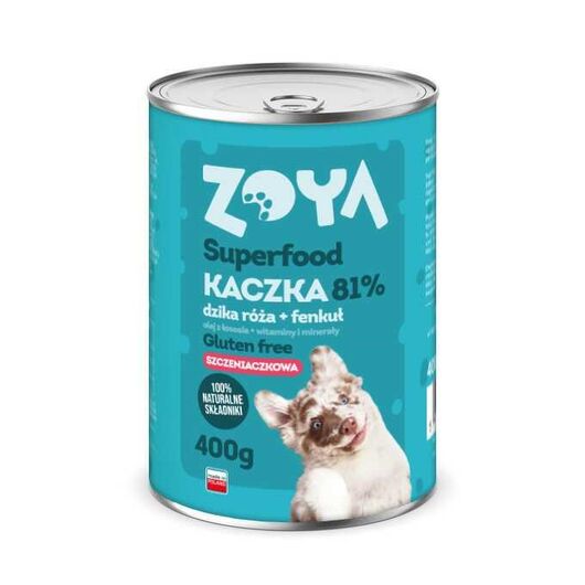ZOYA Superfood Puppy Duck - wet dog food - 400g