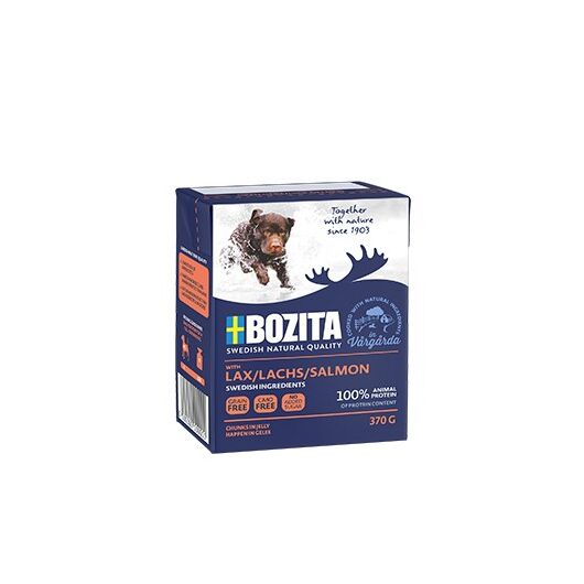 Bozita 00004260 dogs moist food Salmon Adult 370 g