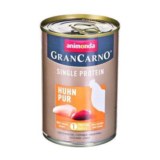 animonda GranCarno Single Protein flavor: chicken - 400g can