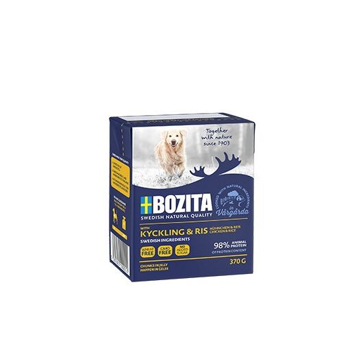 Bozita 4262 dogs moist food Chicken Adult 370 g