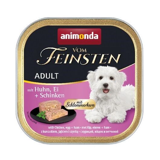 animonda Vom Feinsten Gourmet core with Chicken, egg + ham Egg, Chicken, Ham Adult 150 g