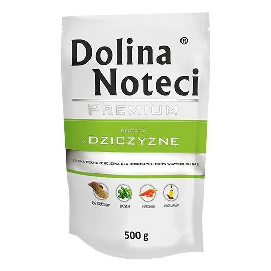 Dolina Noteci  Premium venison rich - wet dog food - 500g