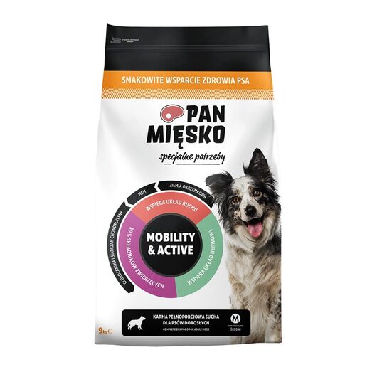 PAN MIĘSKO Special needs Mobility & Active- dry dog food - 9kg