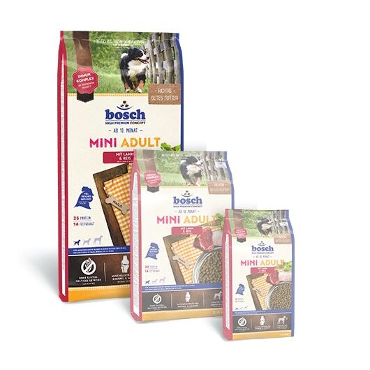 Bosch MINI ADULT WITH LAMB & RICE