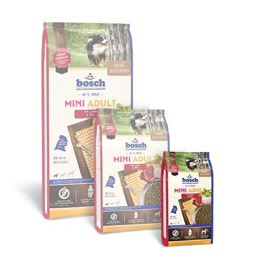 Bosch MINI ADULT WITH LAMB & RICE