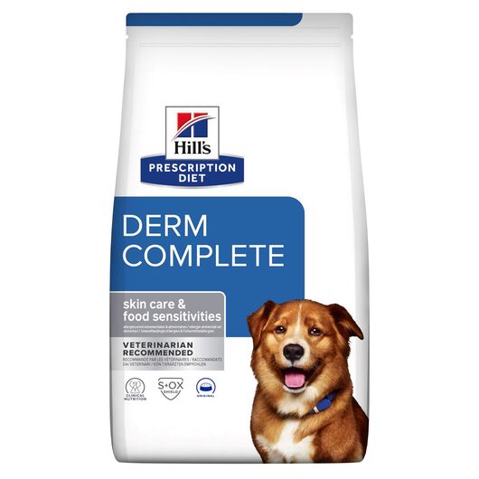 HILL'S Prescription Diet Derm Complete Canine - dry dog food - 12 kg