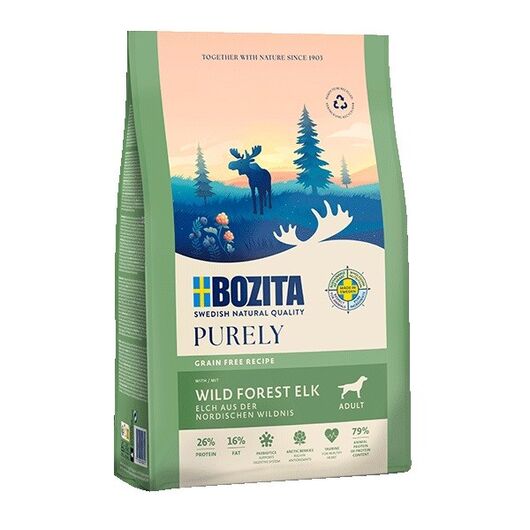 BOZITA Purely Adult Elk - dry dog food - 2,5kg