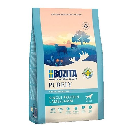 BOZITA Purely Adult Lamb - dry dog food - 2,5kg