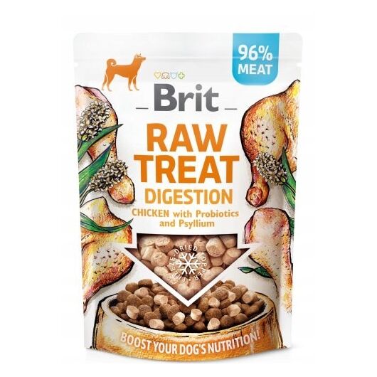BRIT Raw Treat Digestion Chicken – dog treat – 40 g