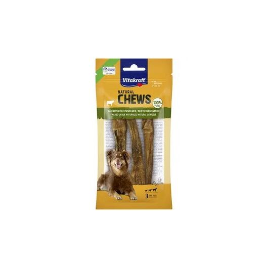 VITAKRAFT Chews Pure Beef Penis - dog treat - 3 pieces