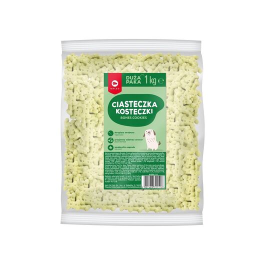 MACED Puppy mint bones cookies - Dog treat - 1 kg