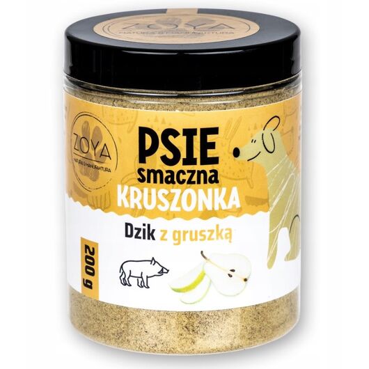 ZOYA Wild Boar and Pear Crumble - dog treat - 200g