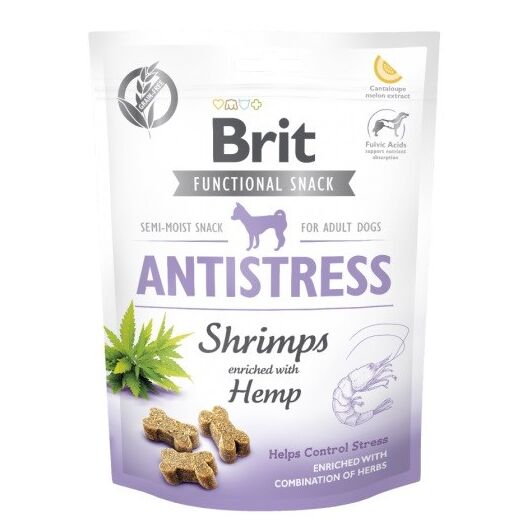BRIT Functional Snack Antistress Shrimp - Dog treat - 150g