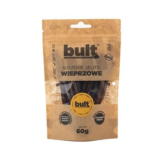 BULT Dried pork intestine - dog treat - 100g