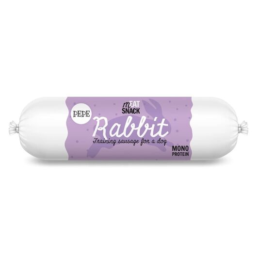 PAKA ZWIERZAKA Pepe Sausage Rabbit - dog treat - 200g