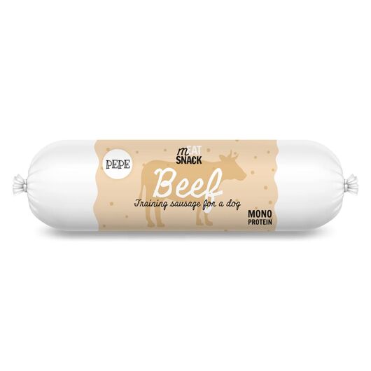 PAKA ZWIERZAKA Pepe Sausage beef - dog treat - 200g
